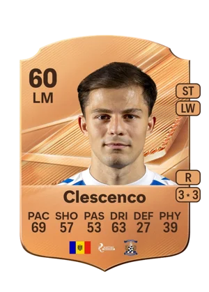 Clescenco - 60 - Rare EA FC 27 card
