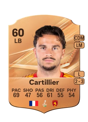 Cartillier - 60 - Rare EA FC 27 card