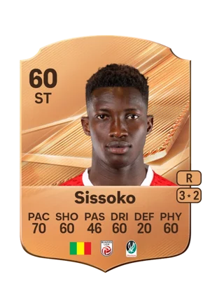 Sissoko - 60 - Rare EA FC 27 card