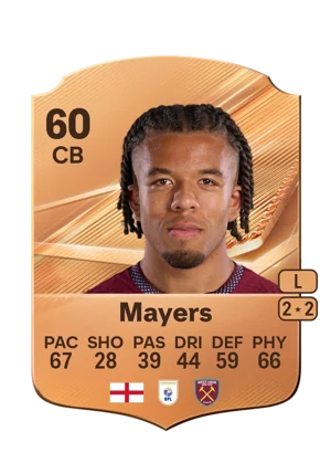 Mayers - 60 - Rare EA FC 27 card