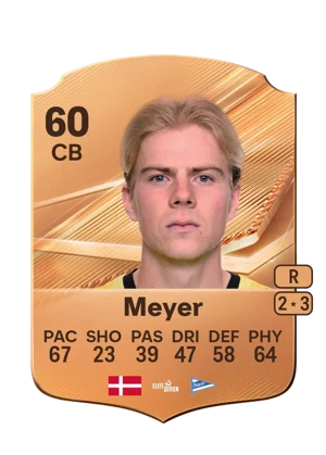 Meyer - 60 - Rare EA FC 27 card