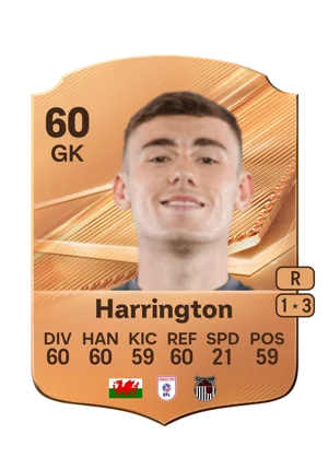 Harrington - 60 - Rare EA FC 27 card