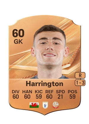 Harrington - 60 - Rare EA FC 27 card