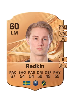 Redkin - 60 - Rare EA FC 27 card