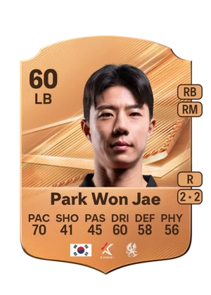 Park Won Jae - 60 - Rare EA FC 27 card