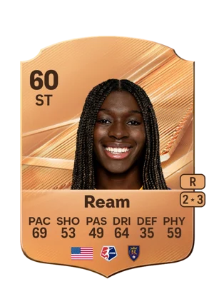 Ream - 60 - Rare EA FC 27 card