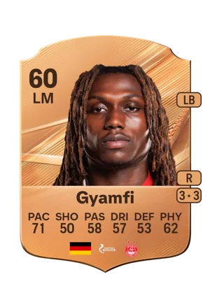 Gyamfi - 60 - Rare EA FC 27 card