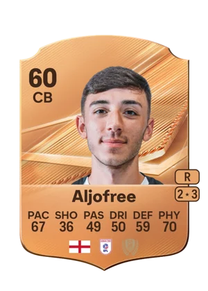 Aljofree - 60 - Rare EA FC 27 card