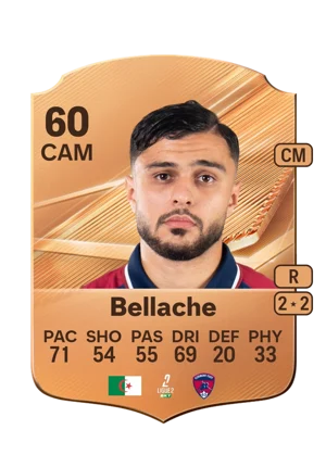 Bellache - 60 - Rare EA FC 27 card