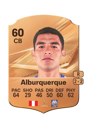 Alburquerque - 60 - Rare EA FC 27 card