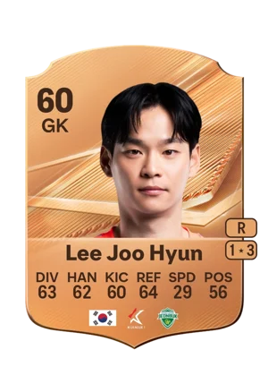 Lee Joo Hyun - 60 - Rare EA FC 27 card