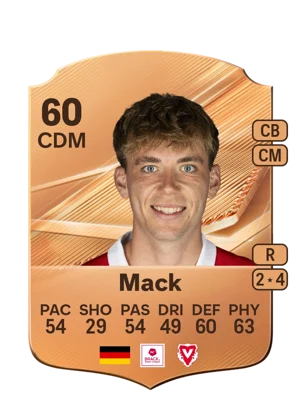 Mack - 60 - Rare EA FC 27 card