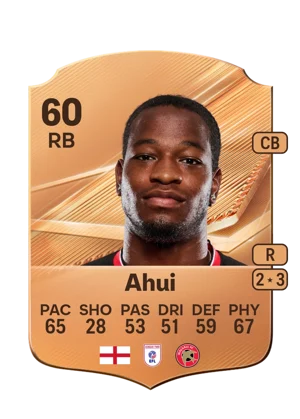 Ahui - 60 - Rare EA FC 27 card