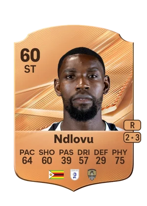 Ndlovu - 60 - Rare EA FC 27 card