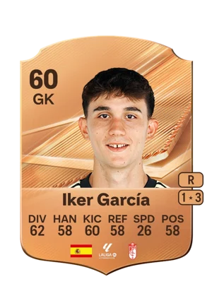 Iker García - 60 - Rare EA FC 27 card
