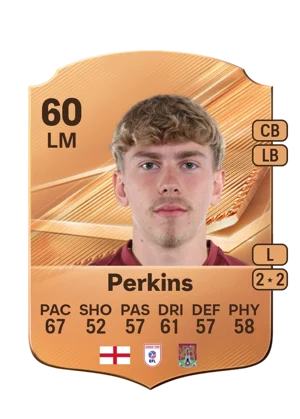 Perkins - 60 - Rare EA FC 27 card