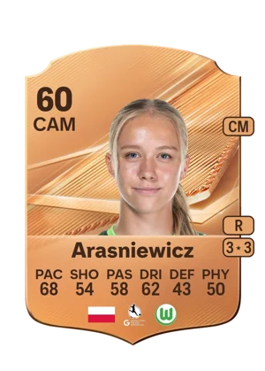 Arasniewicz - 60 - Rare EA FC 27 card