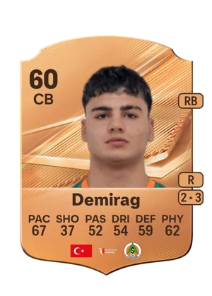 Demirag - 60 - Rare EA FC 27 card