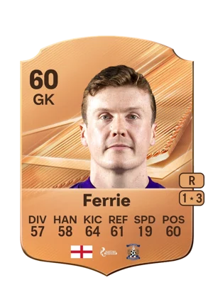 Ferrie - 60 - Rare EA FC 27 card