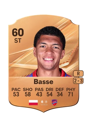 Basse - 60 - Rare EA FC 27 card