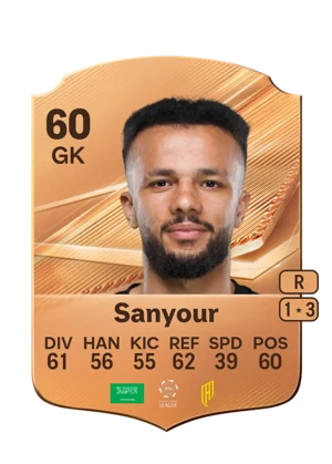 Sanyour - 60 - Rare EA FC 27 card