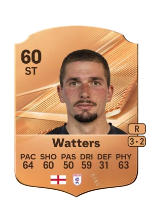 Watters - 60 - Rare EA FC 27 card