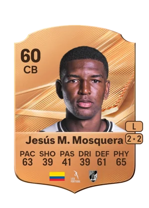 Jesús M. Mosquera - 60 - Rare EA FC 27 card