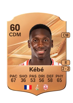 Kébé - 60 - Rare EA FC 27 card