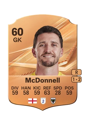 McDonnell - 60 - Rare EA FC 27 card