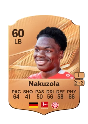 Nakuzola - 60 - Rare EA FC 27 card