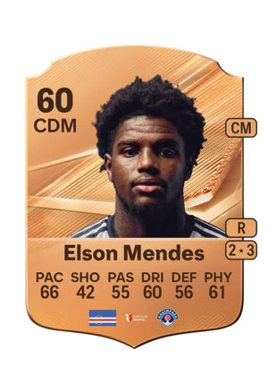 Elson Mendes - 60 - Rare EA FC 27 card