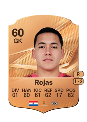 Rojas - 60 - Rare EA FC 27 card