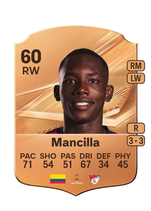 Mancilla - 60 - Rare EA FC 27 card