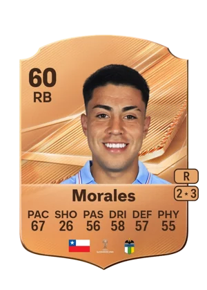 Morales - 60 - Rare EA FC 27 card