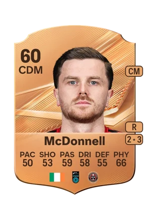 McDonnell - 60 - Rare EA FC 27 card