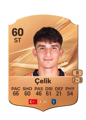 Çelik - 60 - Rare EA FC 27 card