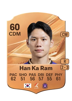 Han Ka Ram - 60 - Rare EA FC 27 card
