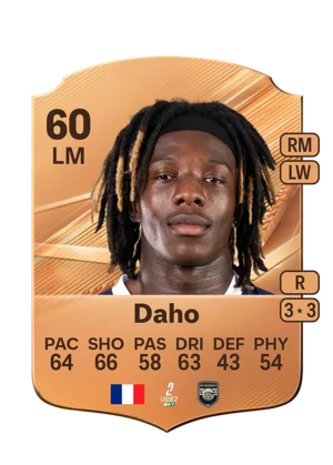 Daho - 60 - Rare EA FC 27 card