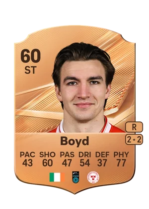 Boyd - 60 - Rare EA FC 27 card