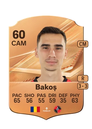 Bakoș - 60 - Rare EA FC 27 card
