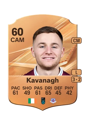 Kavanagh - 60 - Rare EA FC 27 card