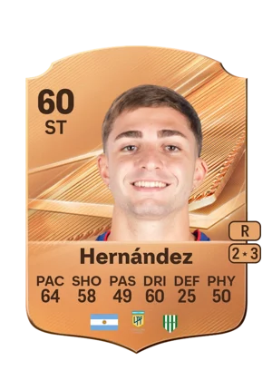 Hernández - 60 - Rare EA FC 27 card