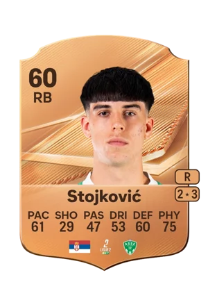 Stojković - 60 - Rare EA FC 27 card