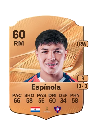 Espínola - 60 - Rare EA FC 27 card