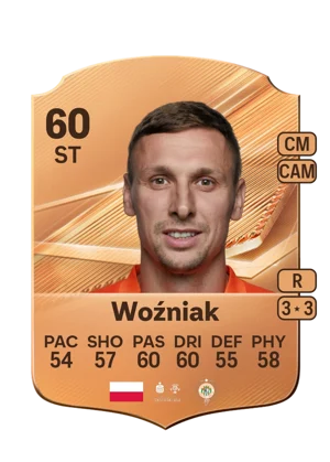 Woźniak - 60 - Rare EA FC 27 card