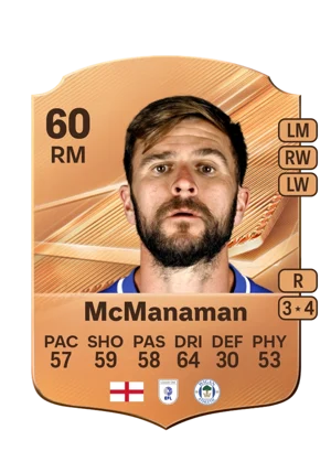 McManaman - 60 - Rare EA FC 27 card