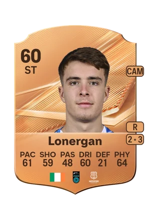 Lonergan - 60 - Rare EA FC 27 card