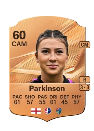 Parkinson - 60 - Rare EA FC 27 card