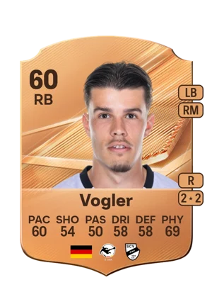 Vogler - 60 - Rare EA FC 27 card