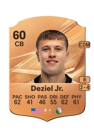 Deziel Jr. - 60 - Rare EA FC 27 card